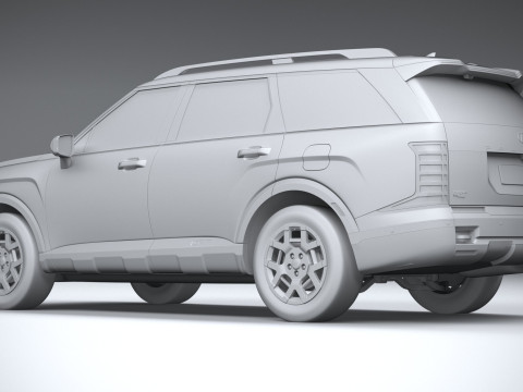 Hyundai Palisade XRT Pro 2026 3D 模型