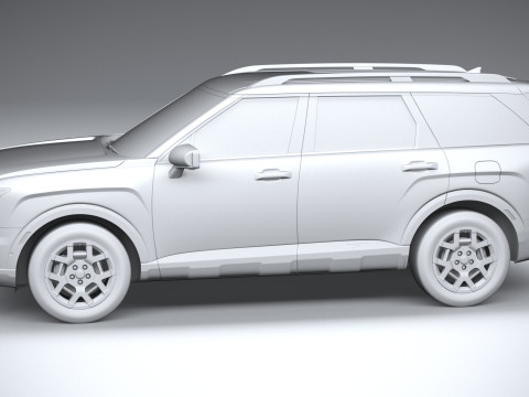 Hyundai Palisade XRT Pro 2026 3D 模型
