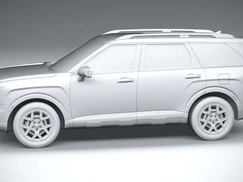 Hyundai Palisade XRT Pro 2026 3D Model