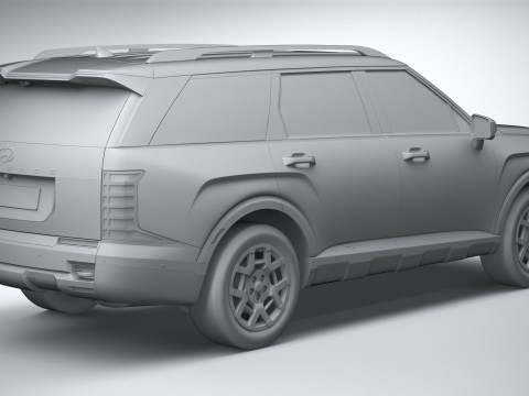 Hyundai Palisade XRT Pro 2026 3D 模型