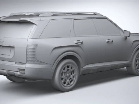 Hyundai Palisade XRT Pro 2026 3D Model