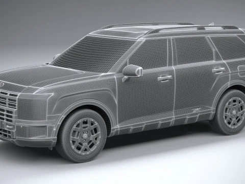 Hyundai Palisade XRT Pro 2026 3D Model