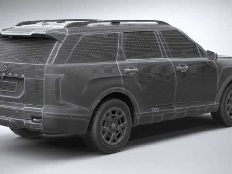 Hyundai Palisade XRT Pro 2026 3D 模型