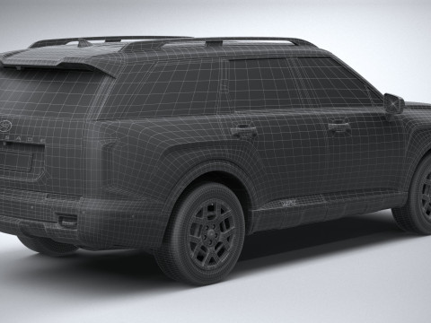 Hyundai Palisade XRT Pro 2026 3D 模型