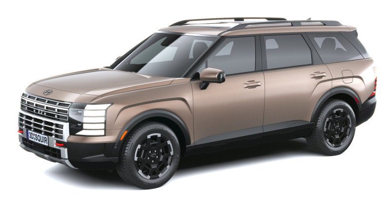 Hyundai Palisade XRT Pro 2026 3D Modell .c4d .max .obj .3ds .fbx .stl .blend 