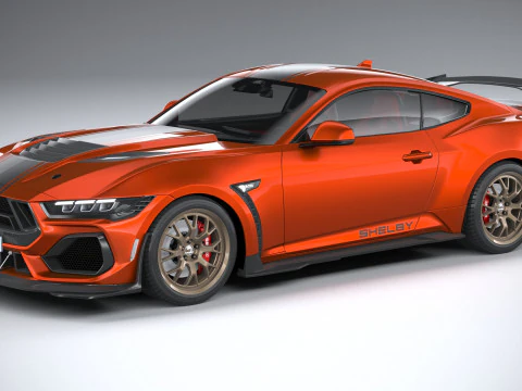 Shelby S650 Super Snake 2026 3D Model