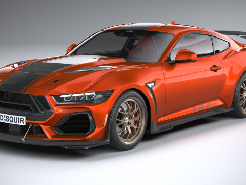 Shelby S650 Super Snake 2026 3D 모델