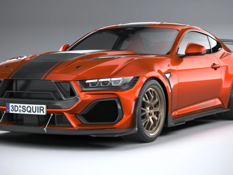 Shelby S650 Super Snake 2026 3D Model