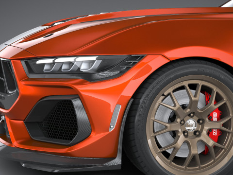 Shelby S650 Super Snake 2026 3D 모델