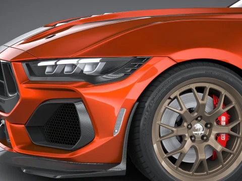 Shelby S650 Super Snake 2026 3D Model