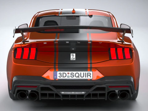 Shelby S650 Super Snake 2026 3D Model
