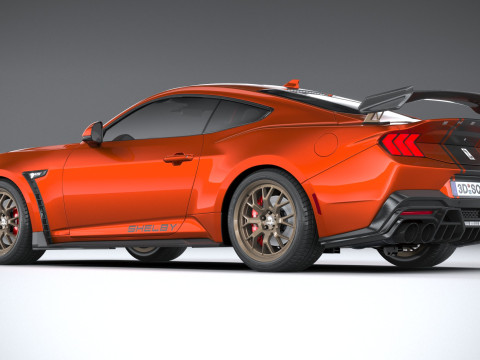 Shelby S650 Super Snake 2026 3D 모델