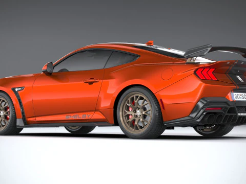 Shelby S650 Super Snake 2026 3D Model