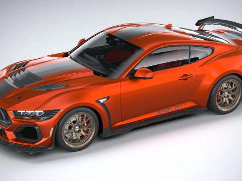 Shelby S650 Super Snake 2026 3D Model