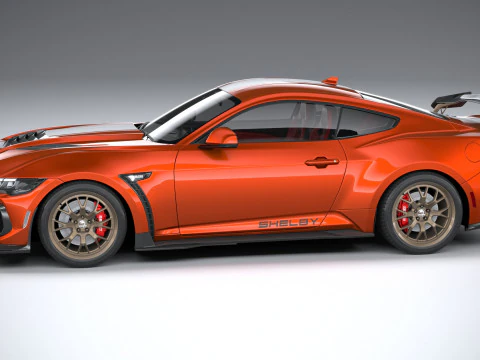 Shelby S650 Super Snake 2026 3D Model