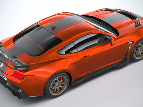 Shelby S650 Super Snake 2026 3D 모델