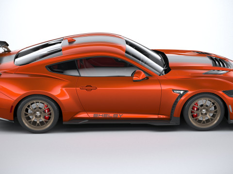 Shelby S650 Super Snake 2026 3D 모델