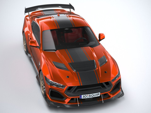 Shelby S650 Super Snake 2026 3D 모델