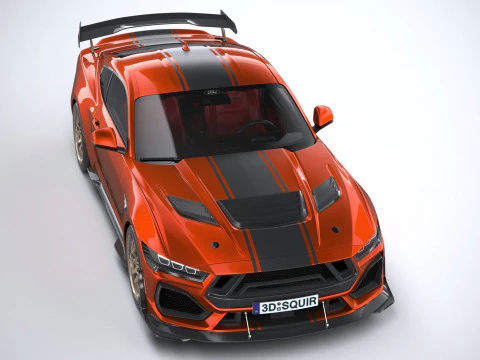 Shelby S650 Super Snake 2026 3D Model