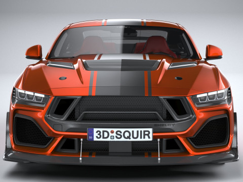 Shelby S650 Super Snake 2026 3D 모델