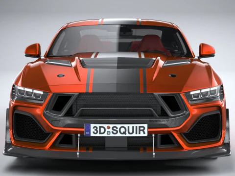 Shelby S650 Super Snake 2026 3D Model