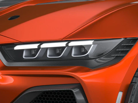 Shelby S650 Super Snake 2026 3D Model