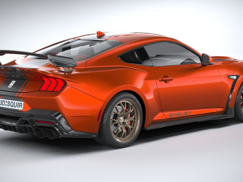 Shelby S650 Super Snake 2026 3D 모델