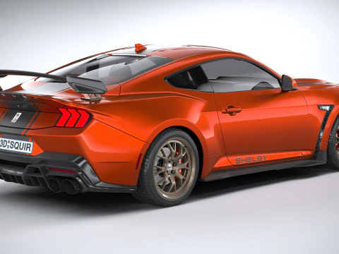 Shelby S650 Super Snake 2026 3D Model