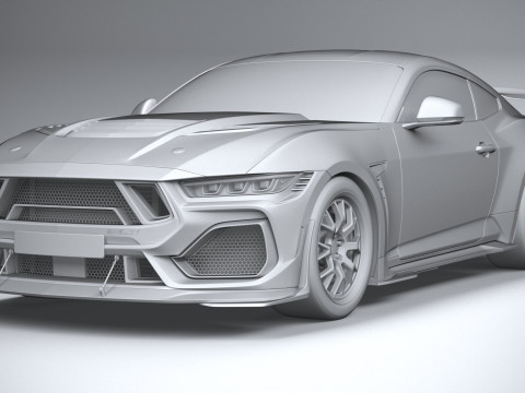 Shelby S650 Super Snake 2026 3D 모델