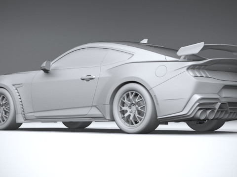 Shelby S650 Super Snake 2026 3D 모델