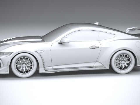 Shelby S650 Super Snake 2026 3D 모델