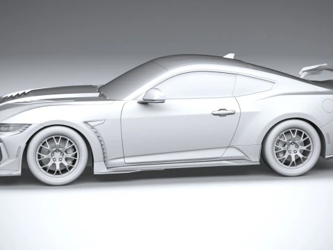 Shelby S650 Super Snake 2026 3D Model