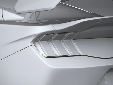 Shelby S650 Super Snake 2026 3D Model