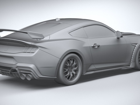 Shelby S650 Super Snake 2026 3D 모델