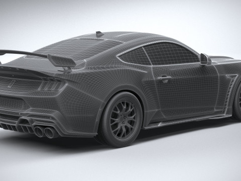 Shelby S650 Super Snake 2026 3D 모델