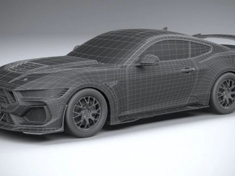 Shelby S650 Super Snake 2026 3D Model