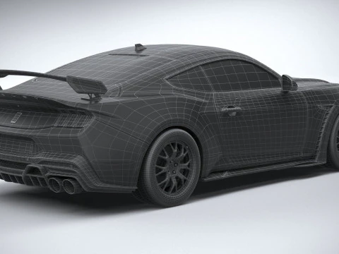Shelby S650 Super Snake 2026 3D Model