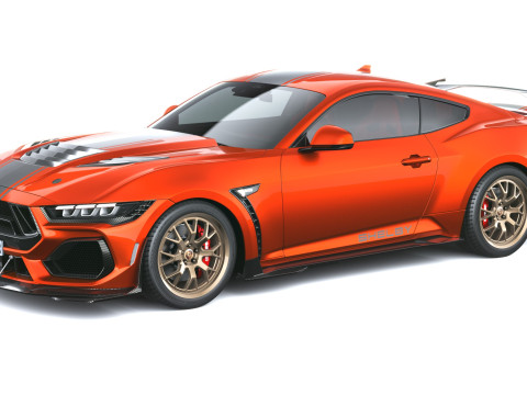 Shelby S650Super Snake 2026 Modello 3D