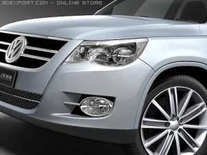 Volkswagen Tiguan midpoly 3D Model