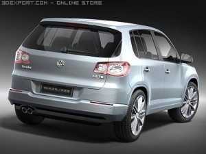 Volkswagen Tiguan midpoly 3D 模型