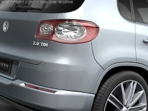 Volkswagen Tiguan midpoly 3D Model