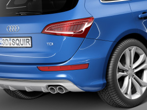Audi SQ5 2013 3D Модель