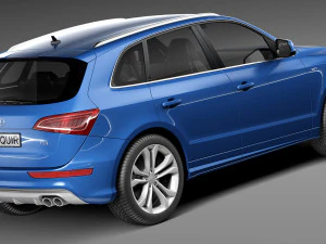 Audi SQ5 2013 3D Model