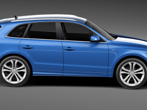 Audi SQ5 2013 3D Модель