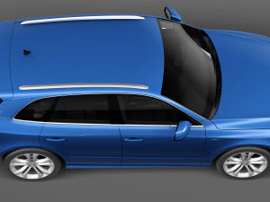 Audi SQ5 2013 3D Model
