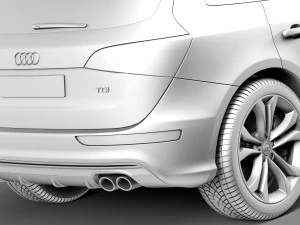 Audi SQ5 2013 3D Model