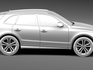 Audi SQ5 2013 3D Модель