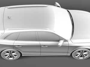 Audi SQ5 2013 3D Модель