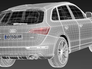 Audi SQ5 2013 3D Модель