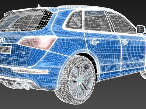 Audi SQ5 2013 3D Model